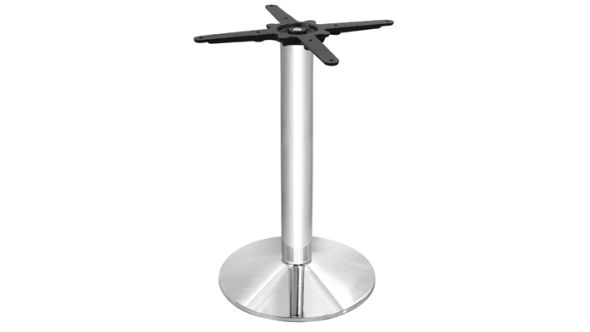 Bolero Round Tulip Table Base Chrome CD214