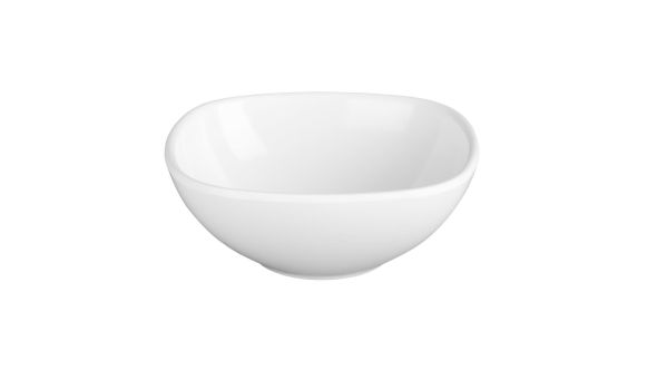 Olympia Kristallon Melamine Rounded Square Bowls 275ml (6 Pack) CD298