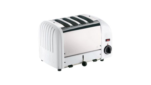 Dualit 2 x 2 Combi Vario 4 Slice Toaster White 42177
