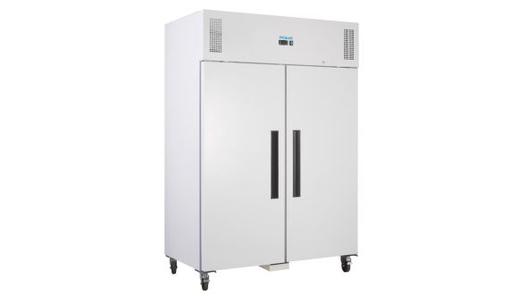 Polar G-Series Upright Double Door Freezer 1200Ltr White