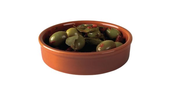 Olympia Tapas Rustic Mediterranean Large Dishes 134mm (6 Pack) CD741