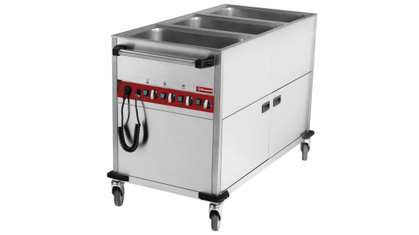 Diamond CT331/C Heated Trolley, 3 x 1/1 GN