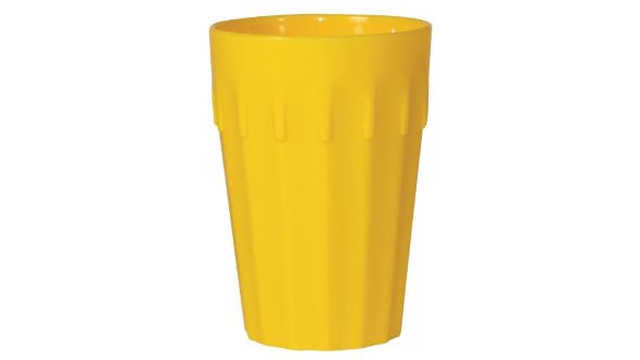 Olympia Kristallon Polypropylene Tumblers Yellow 141.3ml (12 Pack) QY-02270