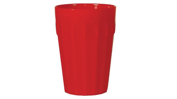Olympia Kristallon Polypropylene Tumblers Red 142ml (12 Pack) QY-02270-05