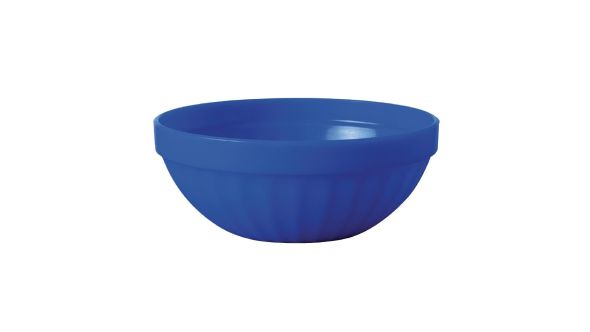 Olympia Kristallon Polypropylene Bowls Blue 103mm (12 Pack) QY-02273-04