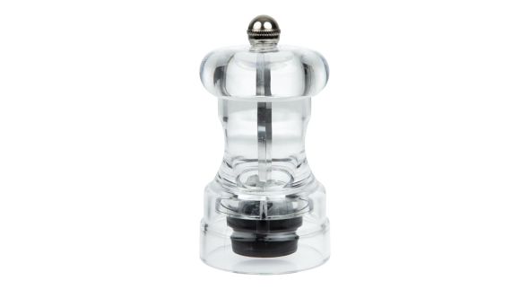 Olympia Acrylic Salt and Pepper Mill 102mm YLSP-1287PM
