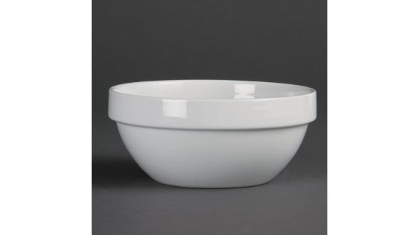 Olympia Whiteware Cereal Bowls 145mm (12 Pack) CE530