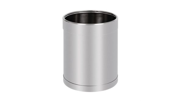 Bolero Waste Paper Bin Stainless Steel 10.2Ltr CF130