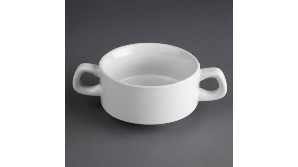 Olympia Athena Stacking Soup Bowls 107mm (12 Pack) CF369
