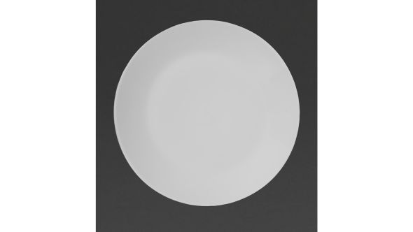 Royal Porcelain Classic White Coupe Plates 210mm (12 Pack) P0237