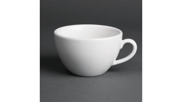 Royal Porcelain Classic White Breakfast Cups 300ml (12 Pack) P0288