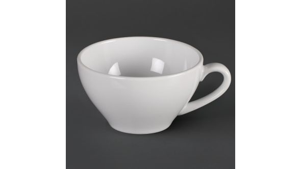 Royal Porcelain Classic White Tea Cups 180ml (12 Pack) P0210