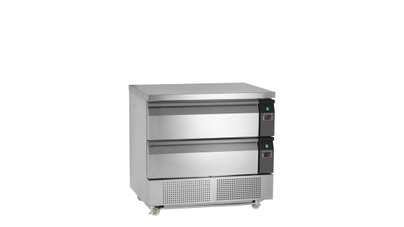 Tefcold UD2-2 Dual Temperature Gastronorm Counter 125L