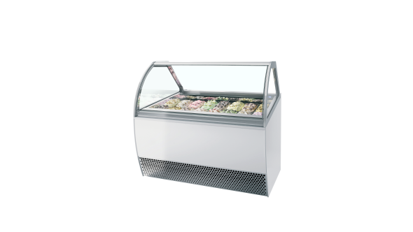 ISA MILLENNIUM LX16 Ventilated Scoop Ice Cream Display 313L