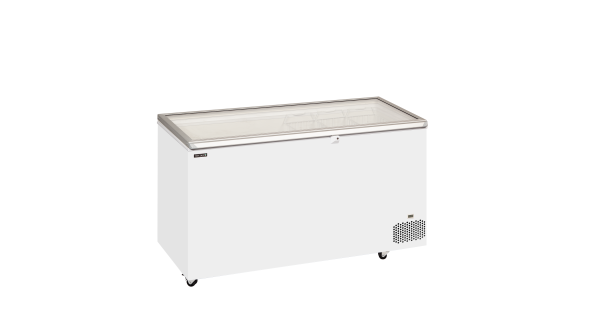 Tefcold ST501 Hinged Glass Lid Chest Freezer 88L