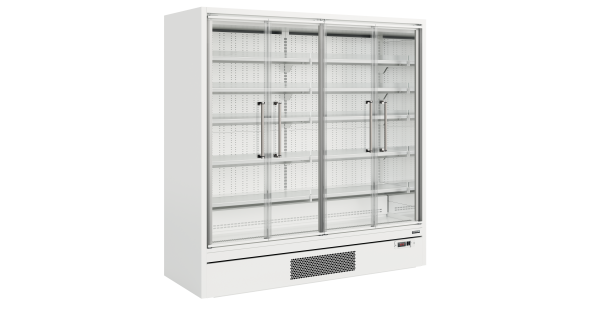 Tefcold Galaxy+ GP20FGD White Multideck With Doors 470L