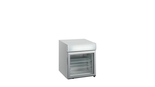 Tefcold UF50GCP Glass Door Display Freezer 46L