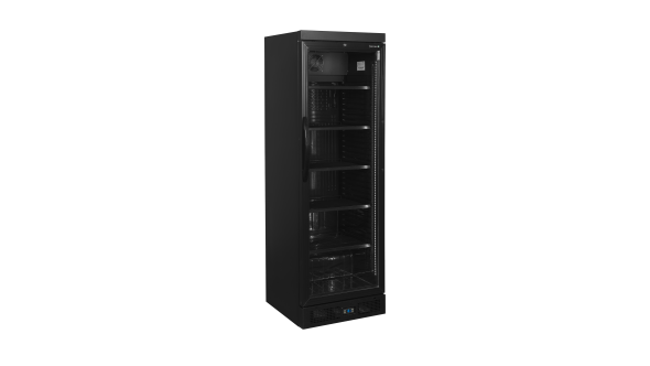 Tefcold CEV435 BLACK Glass Door Merchandiser 81L
