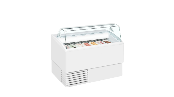 ISA ISETTA 7ST Scoop Ice Cream Display 130L