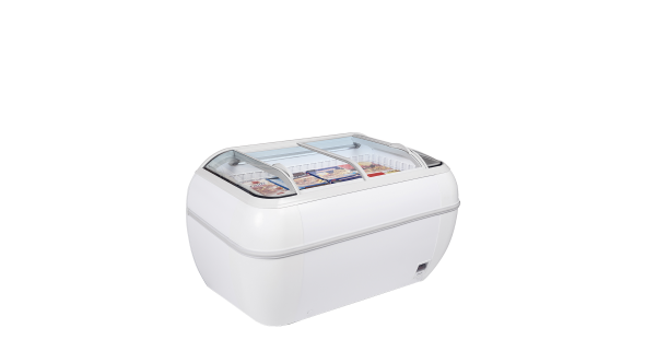 Tefcold DUPLA 2.2DE HC White High Vision Freezer 125L