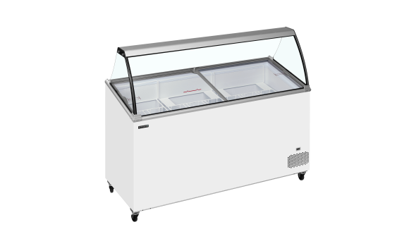 Tefcold IC501SCE + CANOPY Scoop Ice Cream Display 112L
