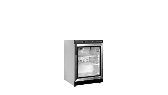 Tefcold UF200VG Glass Door Display Freezer 52L