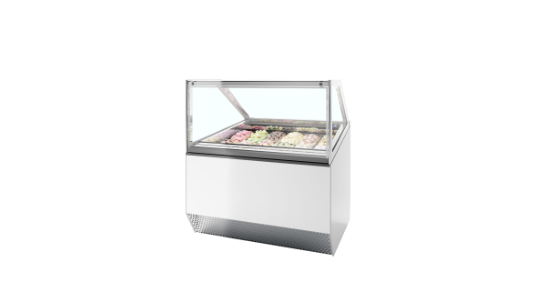 ISA MILLENNIUM ST12 Ventilated Scoop Ice Cream Display 273L