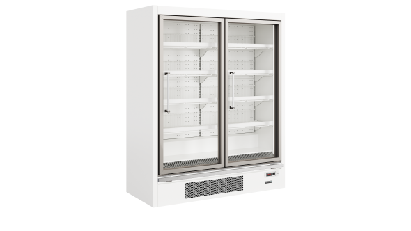 Tefcold Galaxy+ GPF2D White Glass Door Freezer 488L