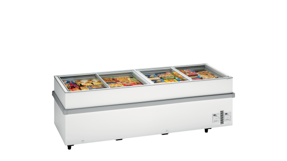 Tefcold 1100CHV WH Island Site Freezer 200L