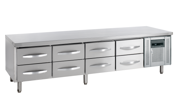 Tefcold UC5480 Low Height Gastronorm Counter 160L