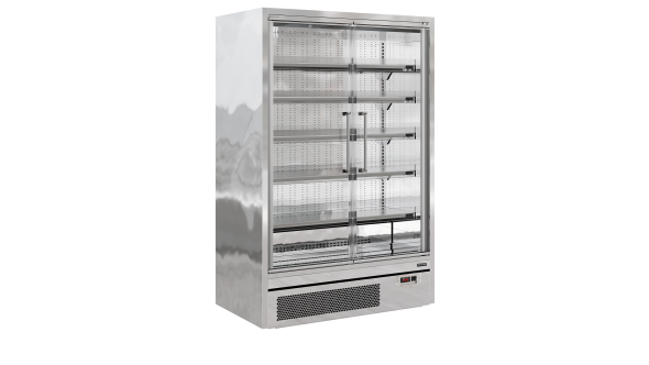 Tefcold Galaxy+ GP14FGD SS Multideck With Doors 369L