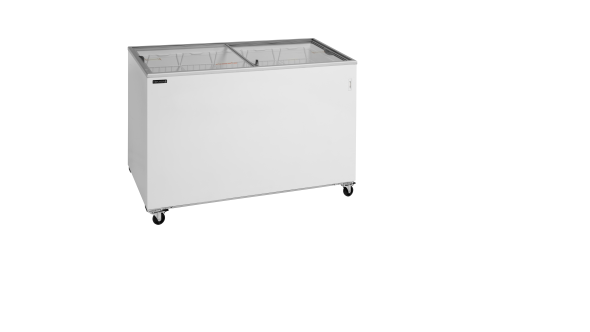 Tefcold IC400SC Sliding Flat Glass Lid Chest Freezer 74L