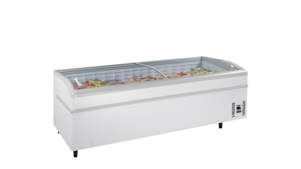 Tefcold SUPER 250DE White High Vision Supermarket Freezer 198L