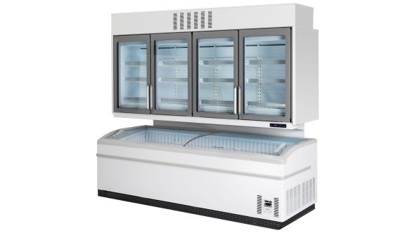 Tefcold SUPER ARV215DE Panoramic Top Case Freezer 542L