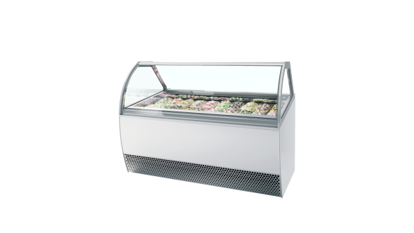 ISA MILLENNIUM LX20 Ventilated Scoop Ice Cream Display 421L