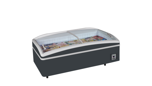 Tefcold SUPER 200HC DE RAL7016 High Vision Supermarket Freezer 162L