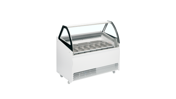 ISA BERMUDA VIEW RV10 Ventilated Scoop Ice Cream Display 226L