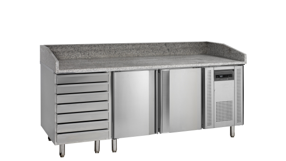 Tefcold PT1310 Pizza Prep Counter 330L