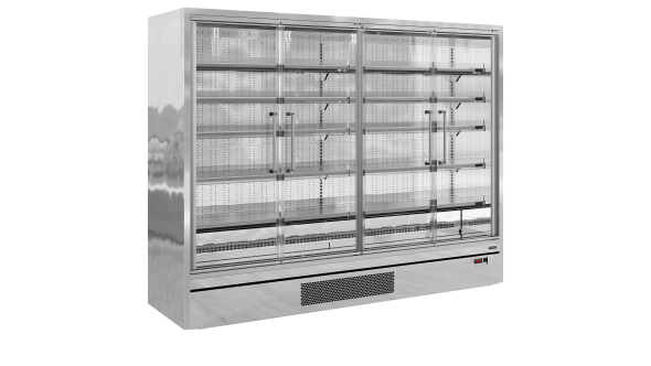 Tefcold Galaxy+ GP26FGD SS Multideck With Doors 490L