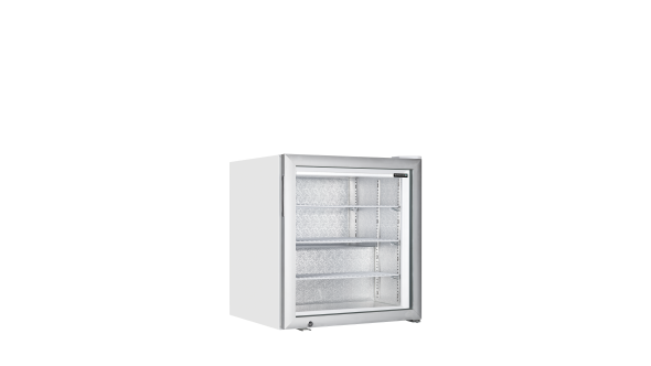 Tefcold UF100G Glass Door Display Freezer 49L