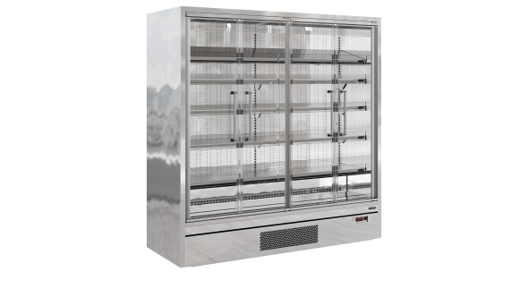 Tefcold Galaxy+ GP20FGD SS Multideck With Doors 470L