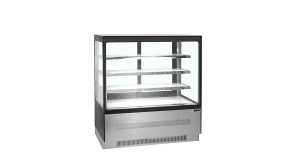 Tefcold LPD903F/BLACK Chilled Display Cabinet 229L