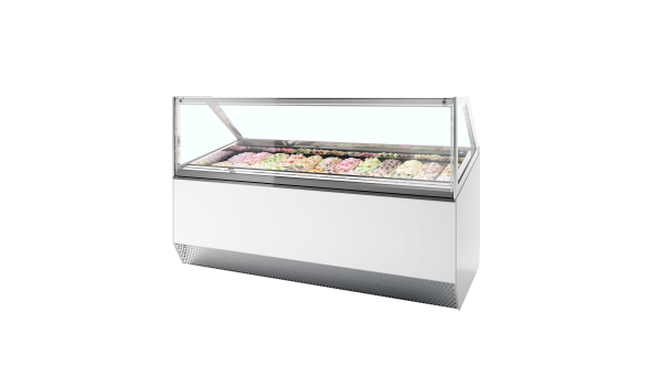 ISA MILLENNIUM ST24 Ventilated Scoop Ice Cream Display 478L