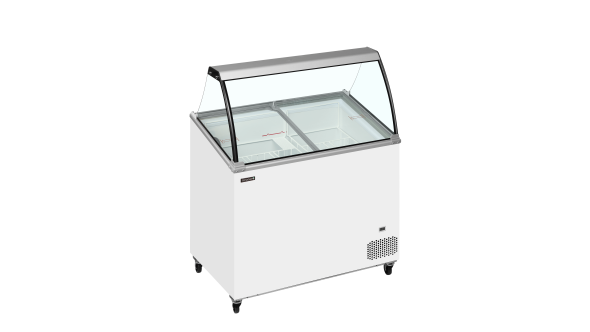 Tefcold IC301SCE + CANOPY Scoop Ice Cream Display 91L