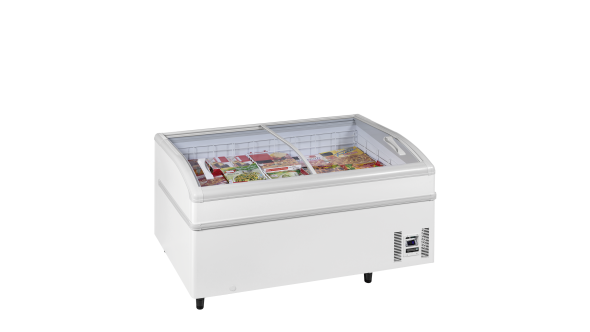 Tefcold SUPER 150DE White High Vision Supermarket Freezer 141L