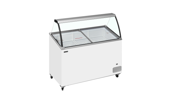 Tefcold IC401SCE + CANOPY Scoop Ice Cream Display 104L