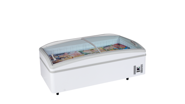 Tefcold SUPER 200HC DE White High Vision Supermarket Freezer 160L
