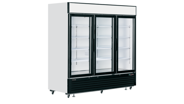 Tefcold LGF7500 Glass Door Display Freezer 255L
