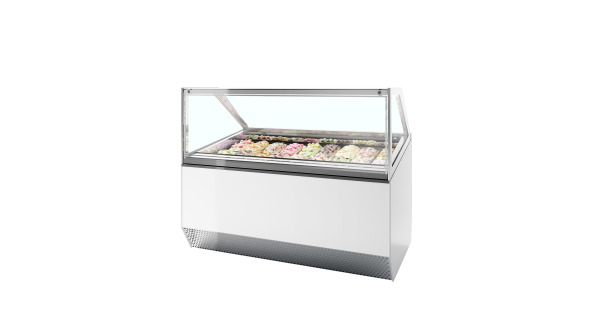 ISA MILLENNIUM ST18 Ventilated Scoop Ice Cream Display 313L