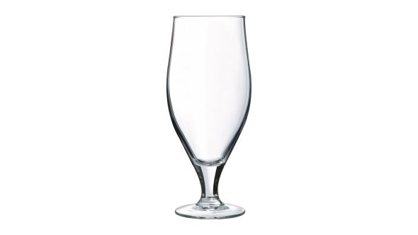 Arcoroc Cervoise Stem Beer Glasses 380ml LUKCA-NI 1/2 Pint (24 Pack) F000K